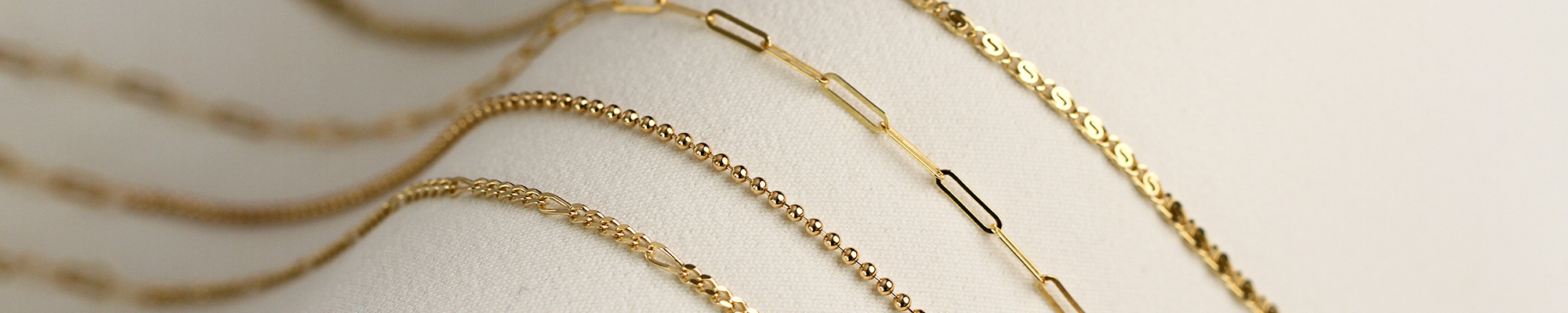 Gouden schakelketting