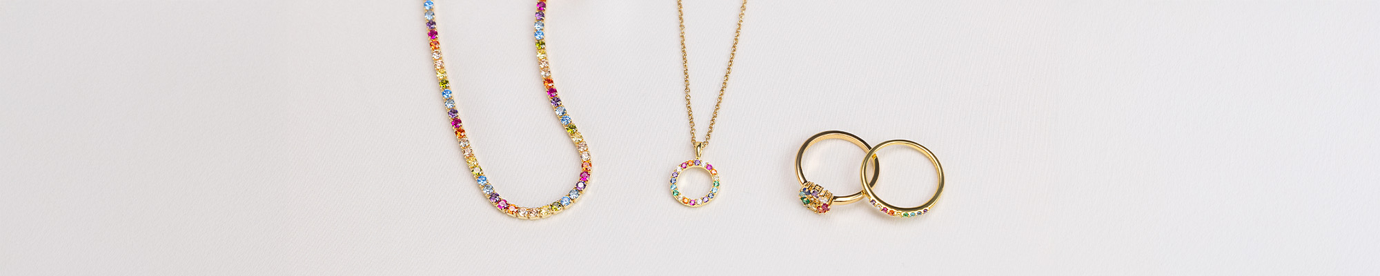 Regenboog ringen