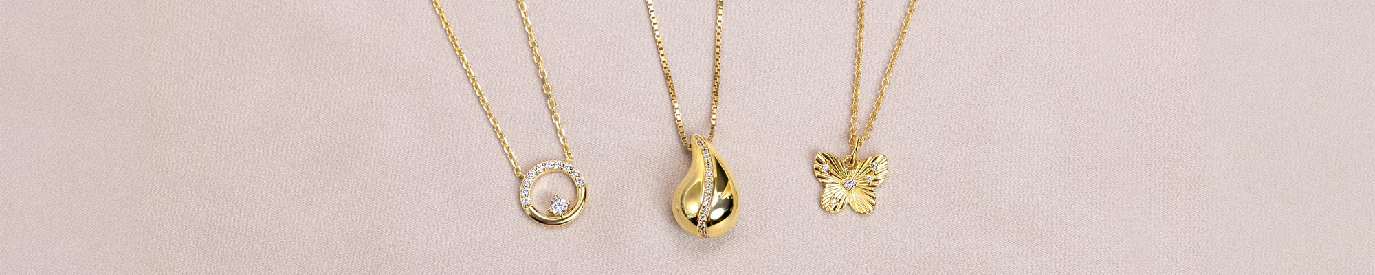 Blauwe ketting