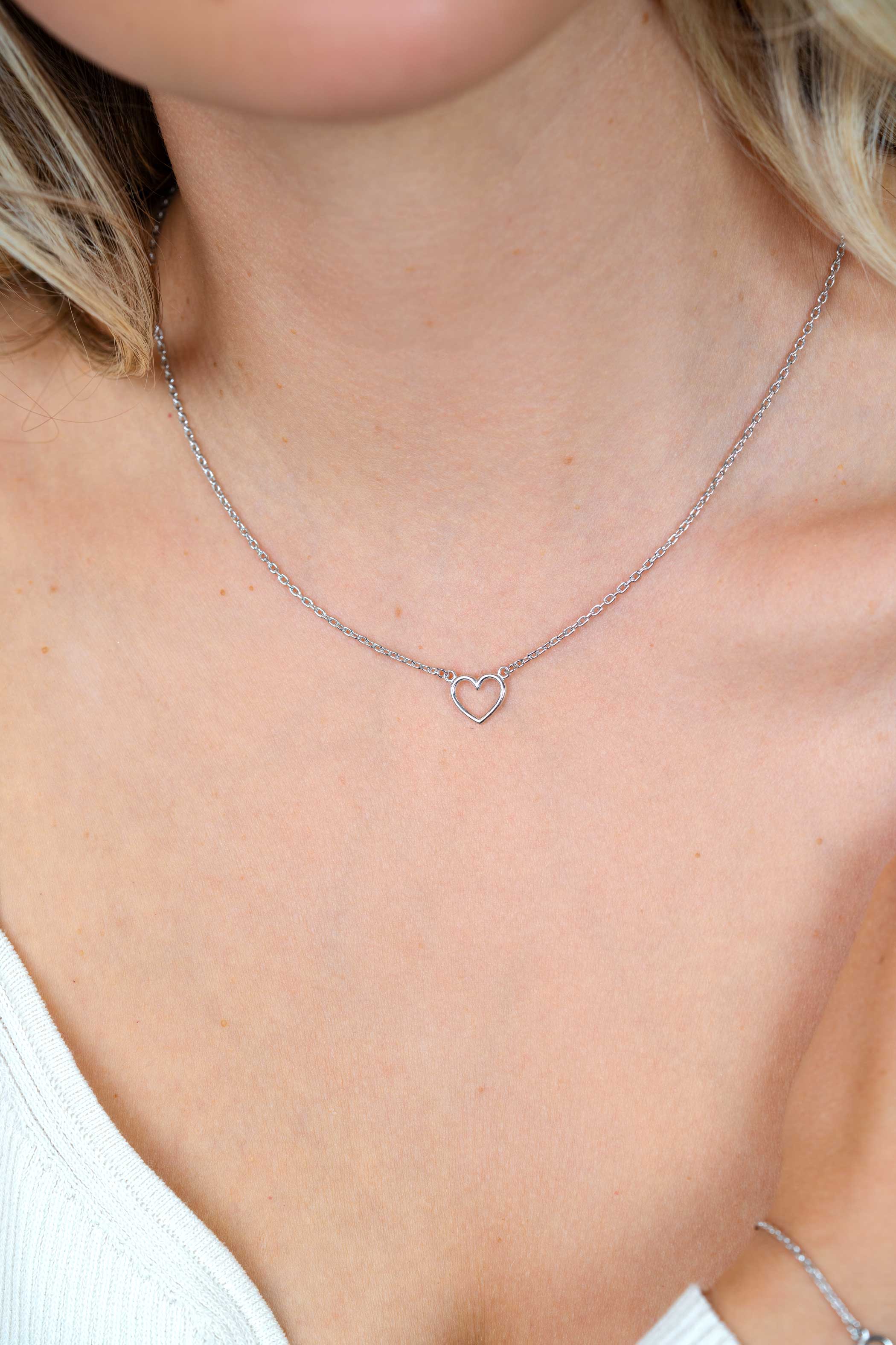 Giftset: Zilveren armband met bijpassende zilveren ketting. Een complete look in één giftset GIFTSET1420