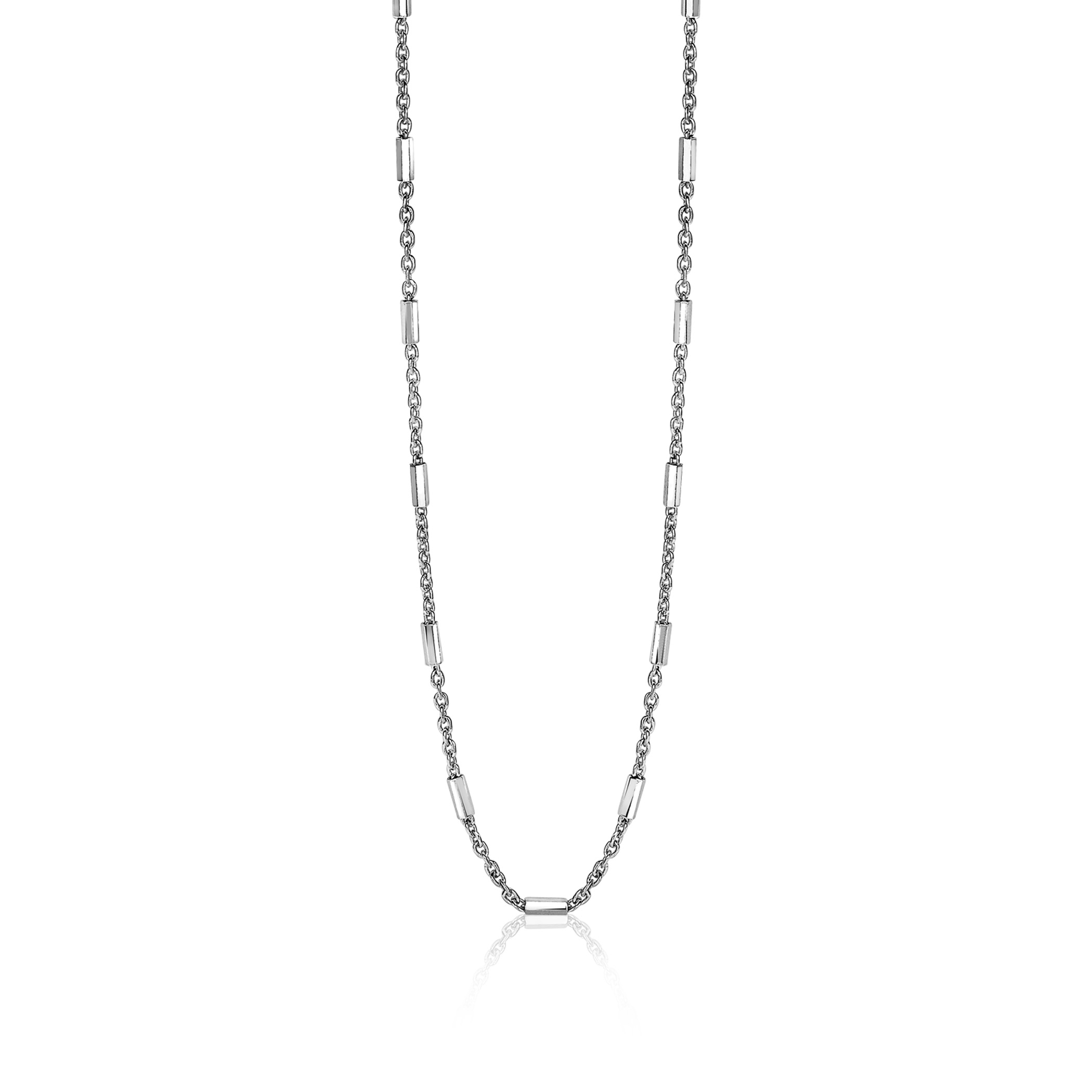 ZINZI zilveren fantasie collier 41,5-45cm ZIC1648