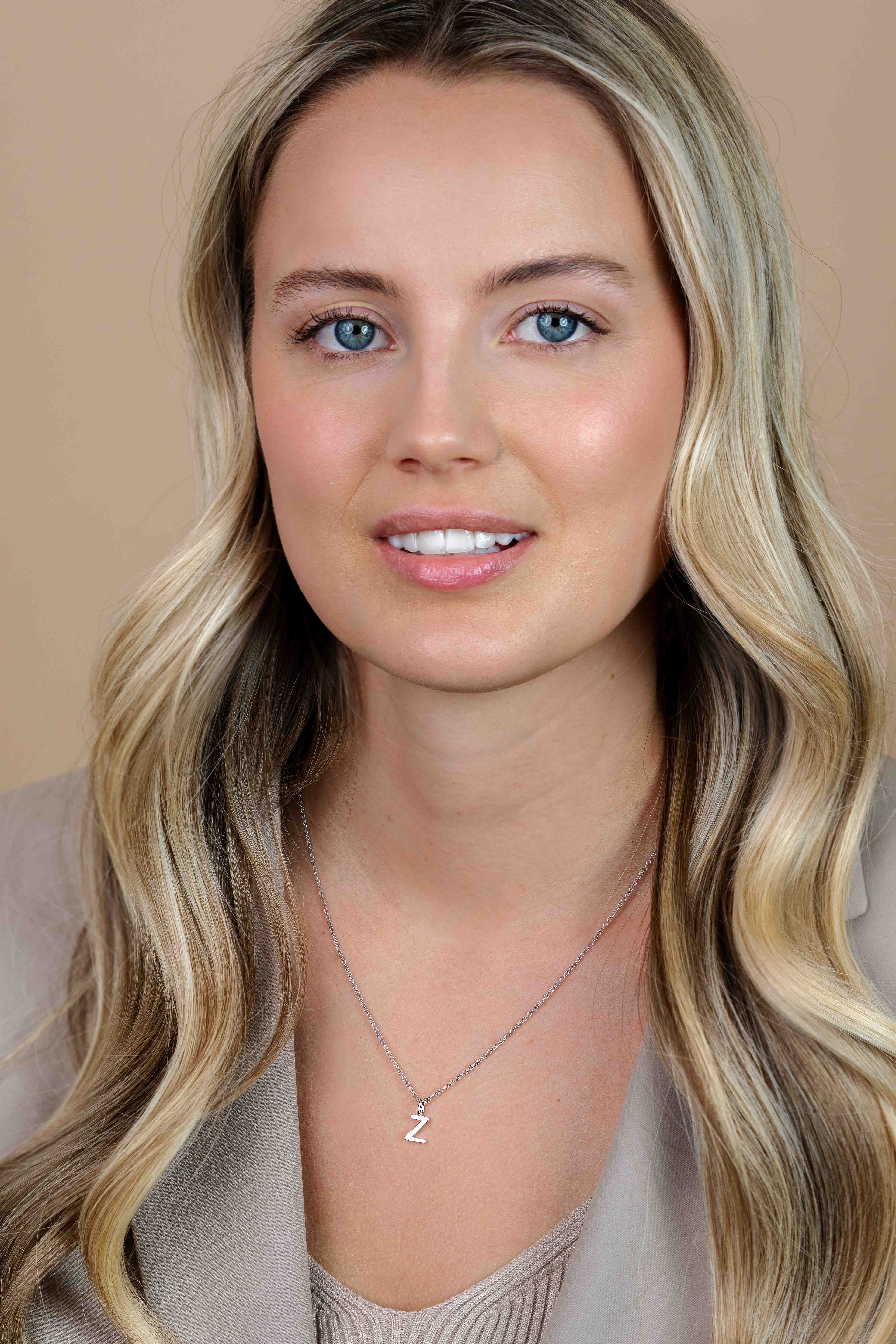 ZINZI zilveren letter hanger Z ZIH2140Z