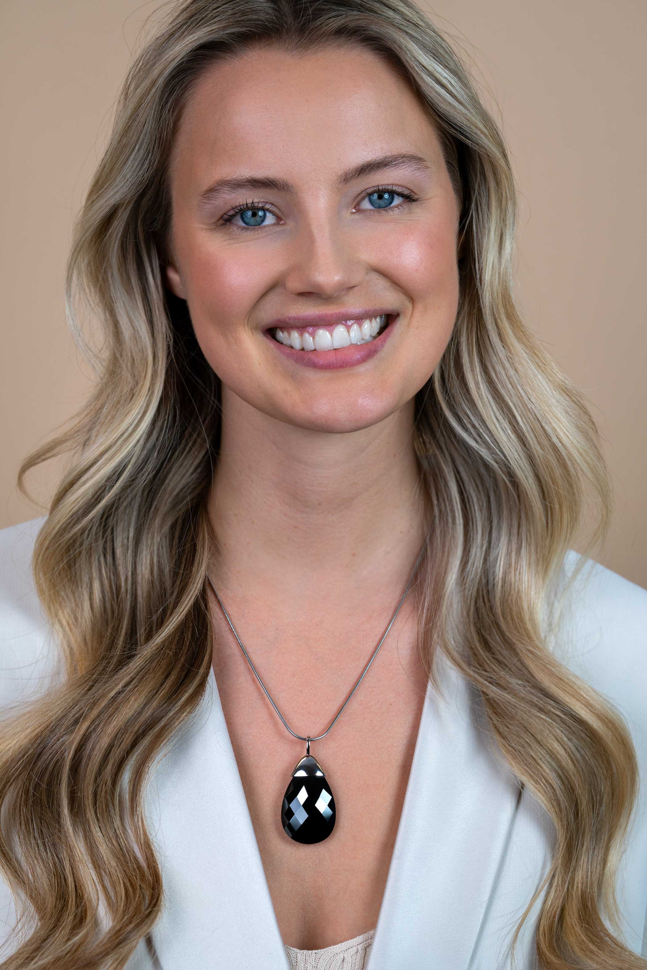 Zinzi zilveren hanger zwart ZIH555Z