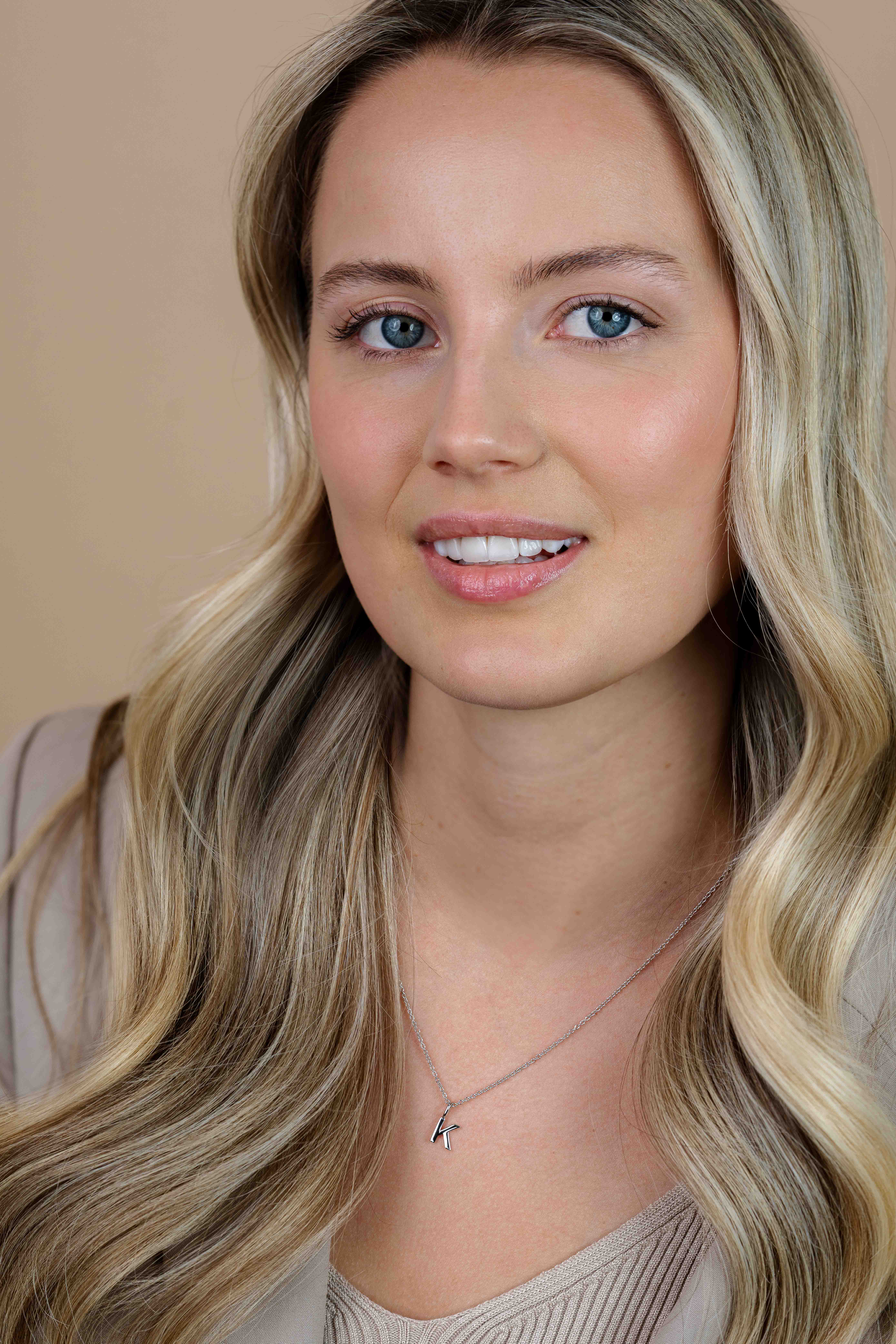 ZINZI zilveren letter hanger K ZIH2140K