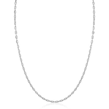 ZINZI zilveren marine schakel ketting (2,3mm breed) 42-45cm ZIC2841