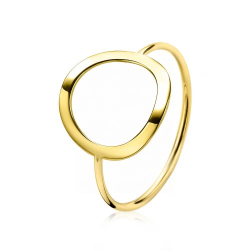 ZINZI Gold 14 gouden ring open