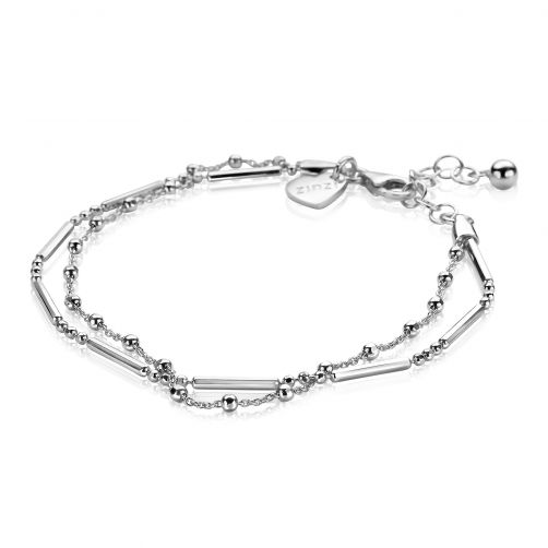 ZINZI zilveren multi-look armband ZIA1461