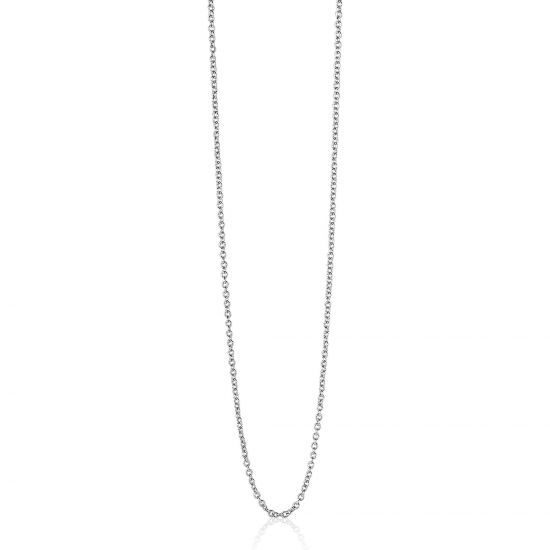 60cm ZINZI zilveren anker ketting ZILC-A60