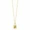 ZINZI Gold 14 krt gouden ketting 45cm met gouden slotje 14mm ZGC343