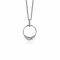 ZINZI zilveren ronde hanger met 10 losse ringetjes 19mm ZIH1439