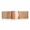 ZINZI stalen mesh horlogeband roségoudkleurig 18mm RETBAND2