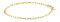 ZINZI Gold 14 karaat gouden armband met ovale schakels 2,2mm breed ZGA291
