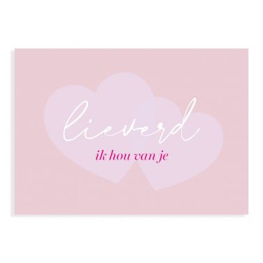 Lieverd ik hou van je