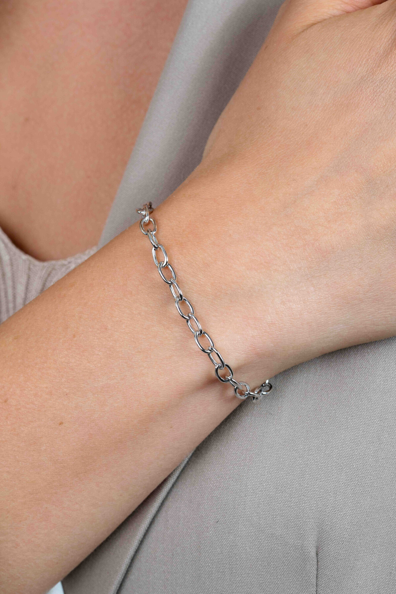 ZINZI CHARMS zilveren basisarmband CH-A2