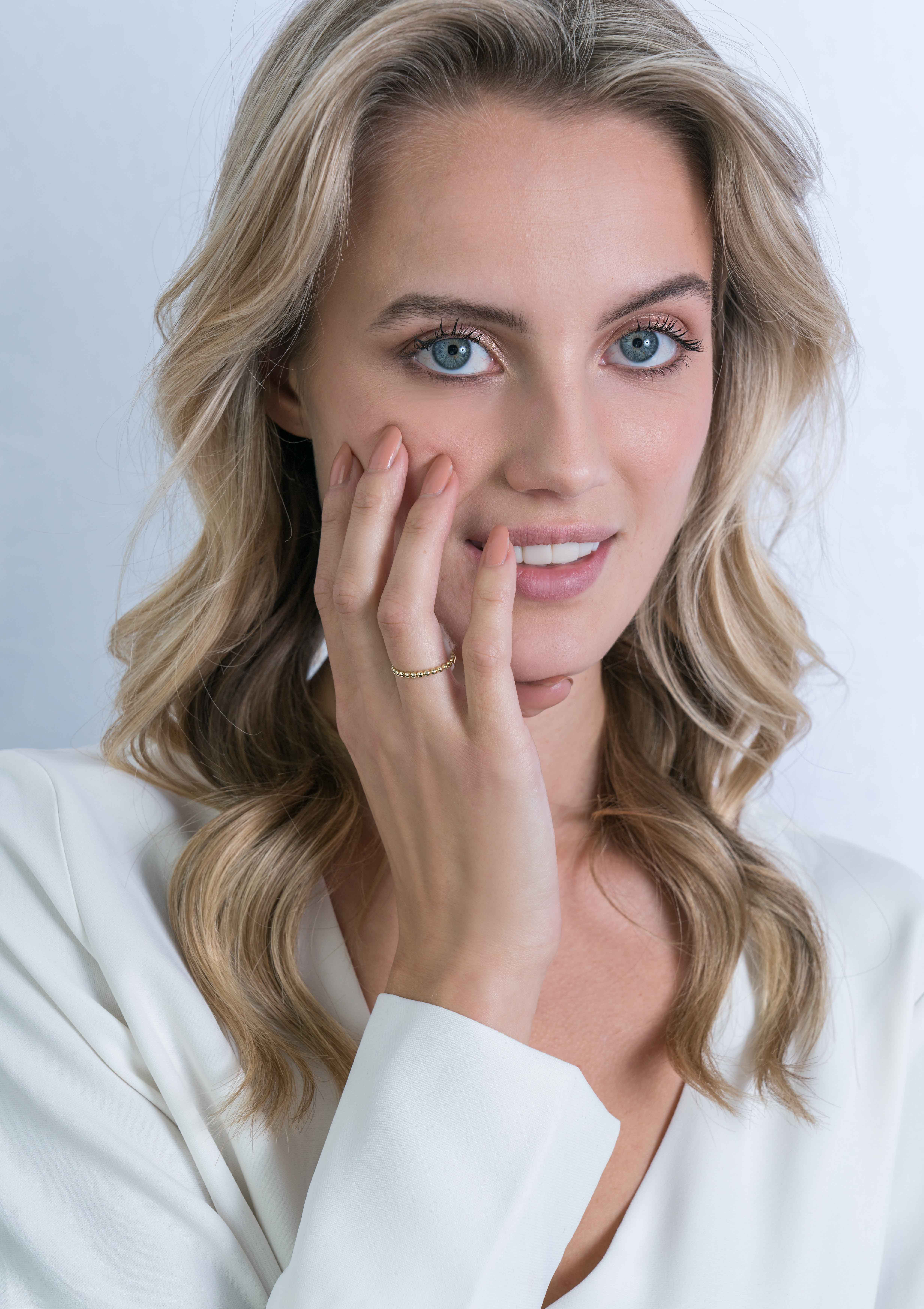 ZINZI Gold 14 karaat gouden aanschuifring bol ZGR145
