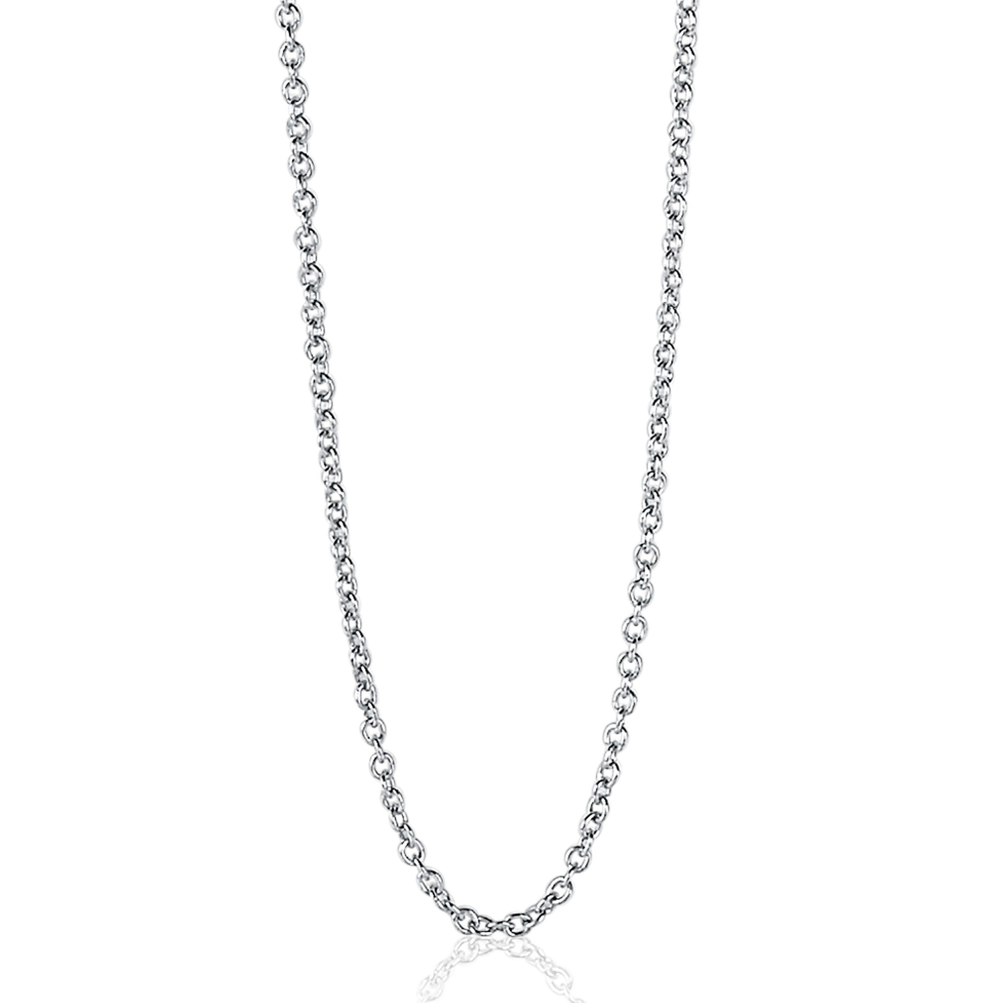 70cm ZINZI zilveren anker ketting ZILC-A70