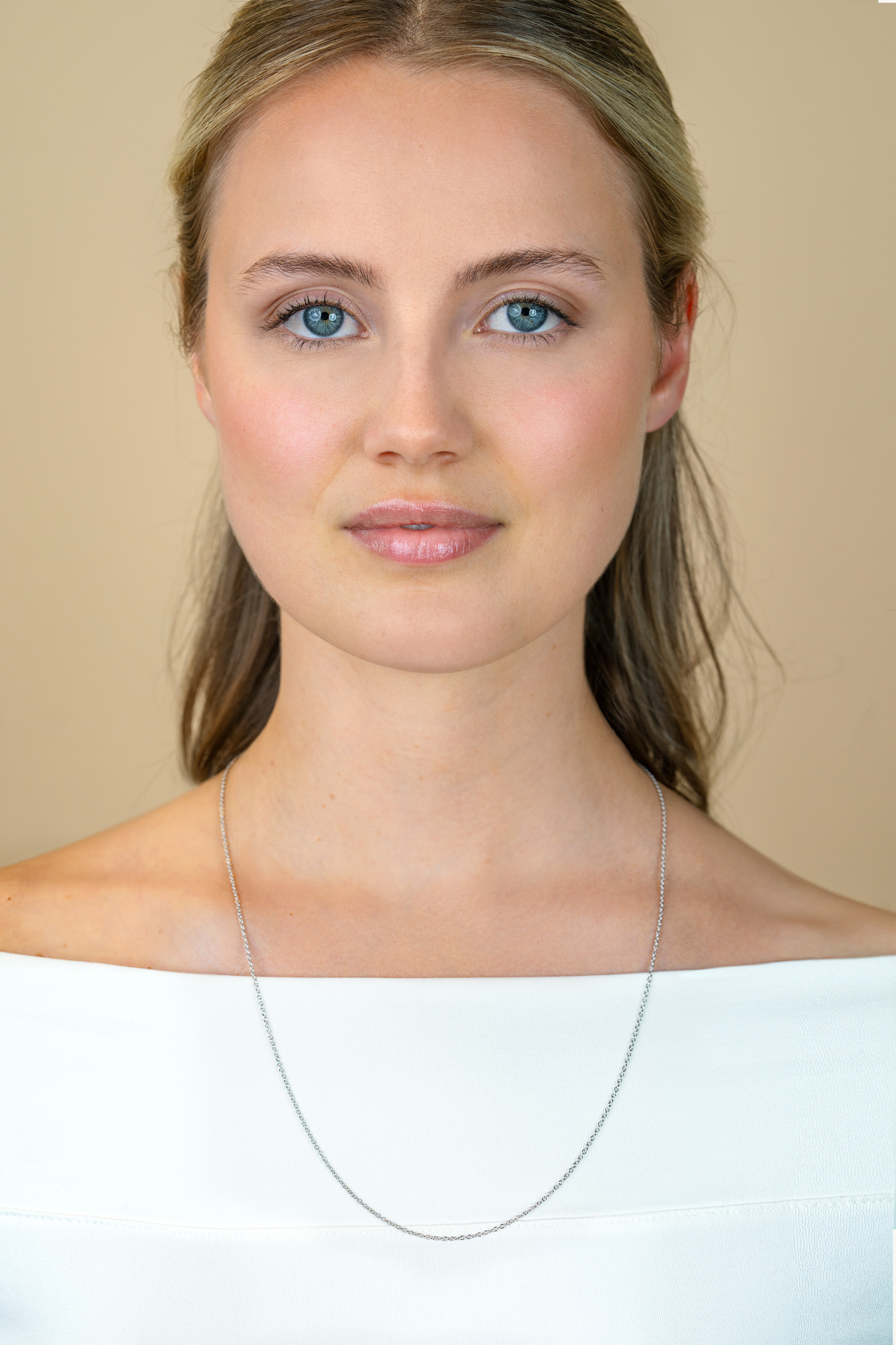 60cm ZINZI zilveren anker ketting ZILC-A60