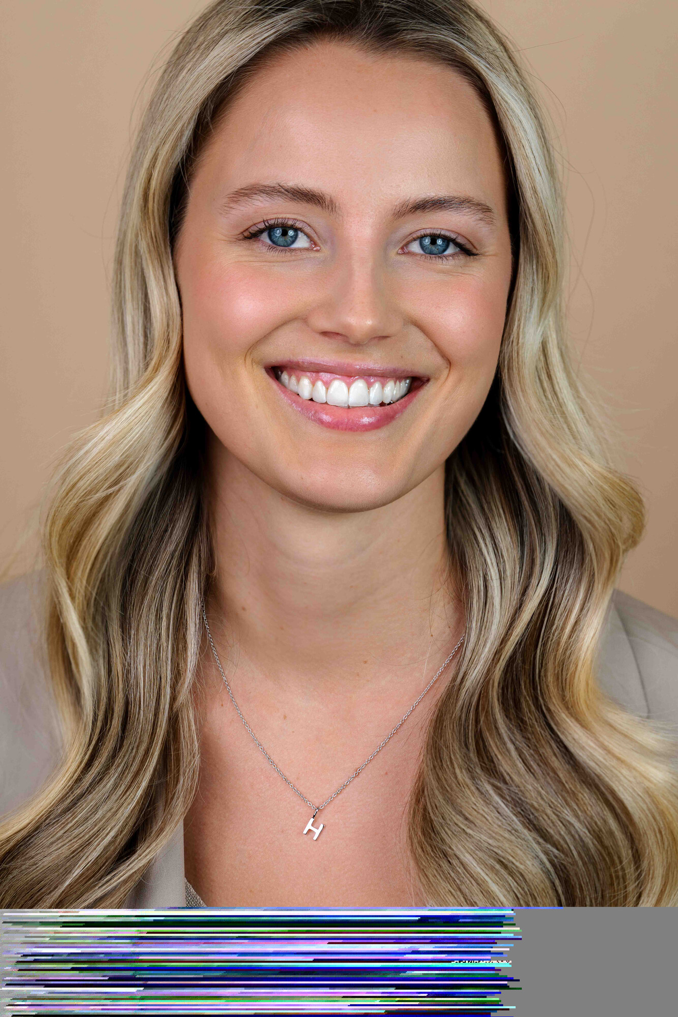 ZINZI zilveren letter hanger H ZIH2140H