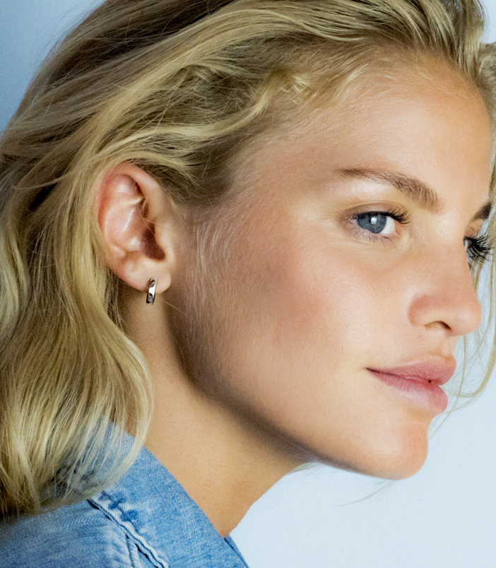 Zinzi zilveren oorringen 12 x 3mm ZIO189
