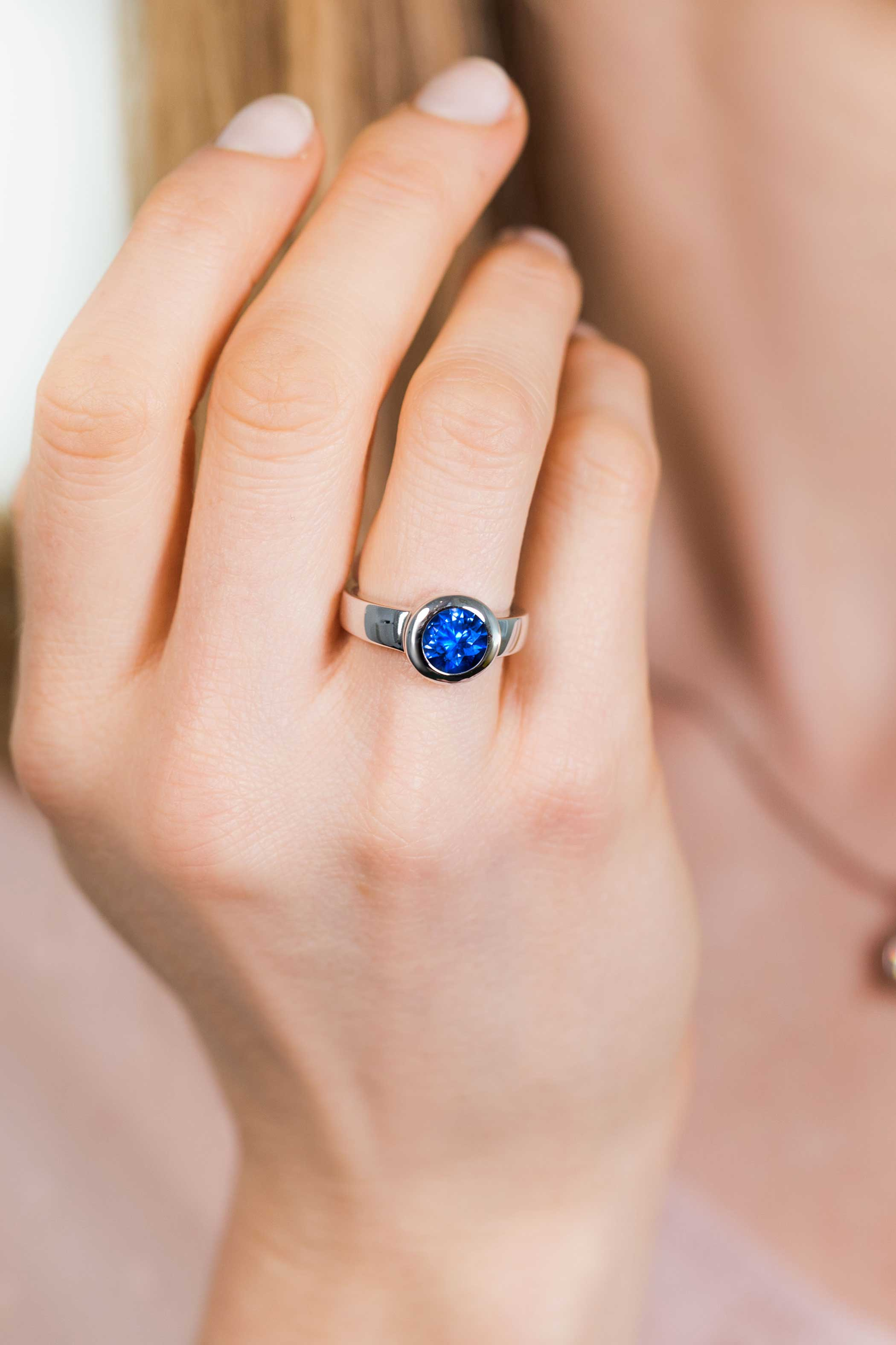 ZINZI zilveren wisselring rond ZIR1