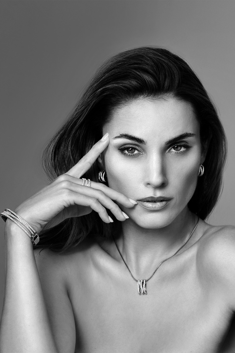 Mart Visser by ZINZI zilveren multi-look ring 11,5mm breed  organisch gevormd en bezet met witte zirkonia's MVR26C