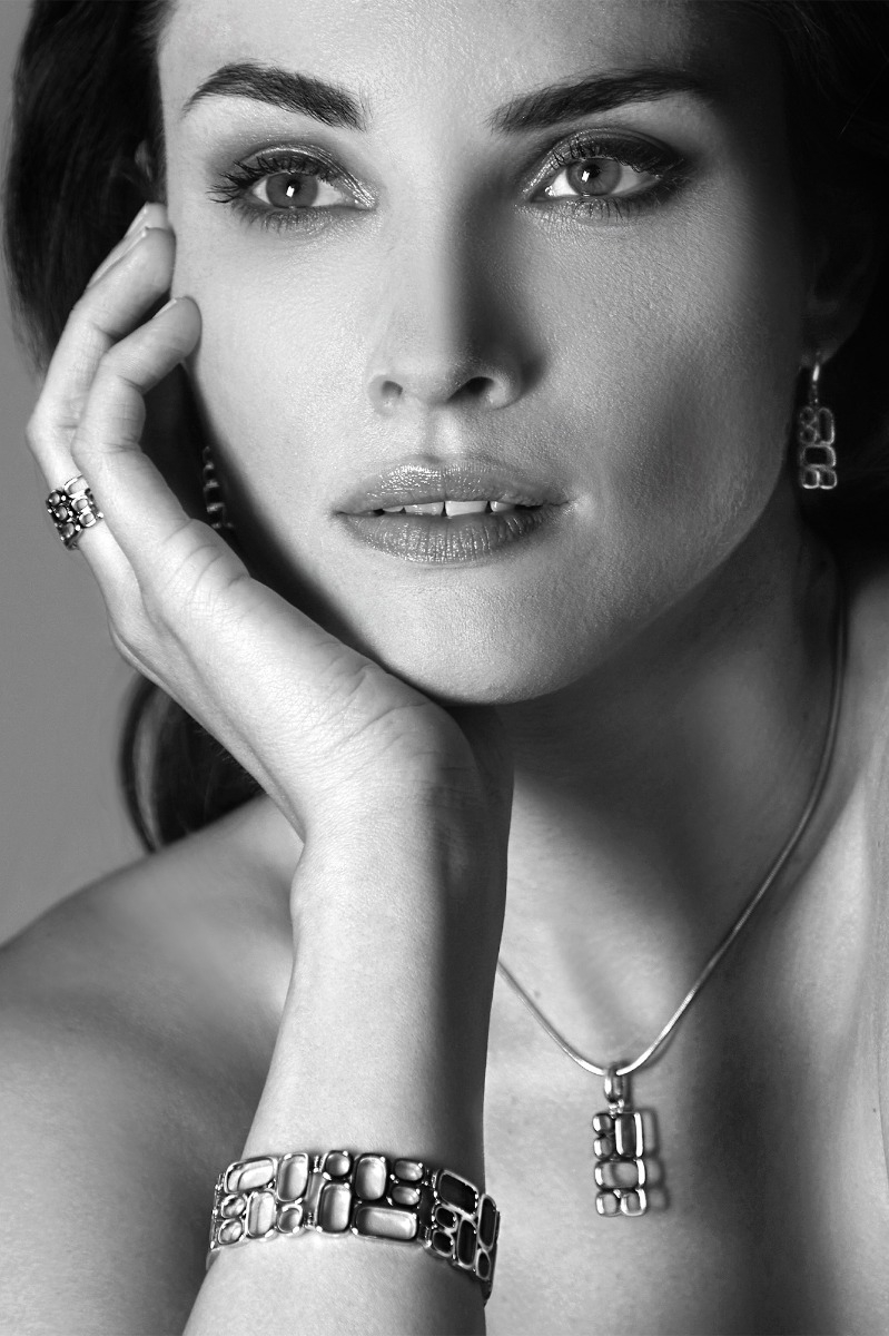 Mart Visser by ZINZI zilveren hanger glad MVH3 (zonder collier)