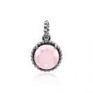 Zinzi zilveren hanger roze ZIH842R