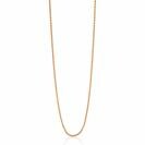 80 cm ZINZI zilveren palmier ketting rosé verguld ZILC-P80R