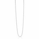 80cm ZINZI zilveren bolletjes ketting. 0,9mm breed ZILC-B80