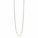 90cm ZINZI zilveren gourmet ketting rosé verguld ZILC-G90R