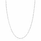 ZINZI zilveren schakel ketting met glinsterende pijlvormige schakels 1,5mm breed 42-45cm ZIC2414