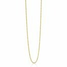 80cm ZINZI zilveren anker ketting geel verguld ZILC-A80G