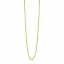 70cm ZINZI zilveren jasseron ketting geel verguld ZILC-J70G