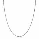 45cm ZINZI zilveren koord ketting ZILC-K45