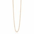 70cm ZINZI zilveren jasseron ketting rosé verguld ZILC-J70R