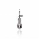 Zinzi zilveren bedel slipper CHARMS47