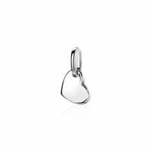 ZINZI zilveren hanger hartje ZIH2065