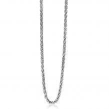 ZINZI zilveren schakelcollier palmier 2mm breed 45cm ZIC1931
