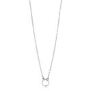 ZINZI zilveren ketting met open rondje 40-45cm ZIC2523