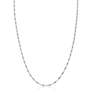 ZINZI zilveren ketting met glinsterende gedraaide schakels 1,9mm breed 43-45cm ZIC2585
