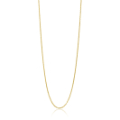 45cm ZINZI Gold 14 krt anker ketting 0,9mm breed, ideaal om je hanger aan te bevestigen ZGLA45-09