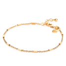 ZINZI zilveren fantasie armband geel verguld 17-20cm ZIA1648G