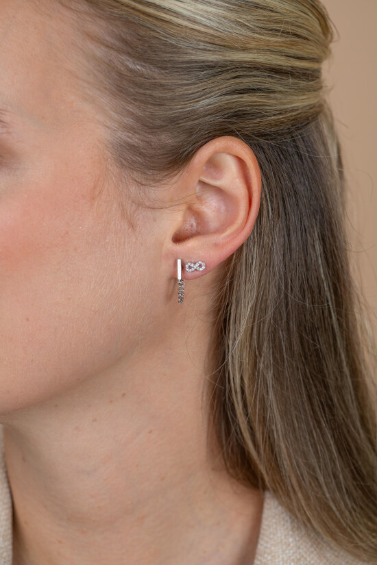 Xmas Giftset: Twee paar zilveren oorsieraden, perfect op elkaar afgestemd in één feestelijke set (ZIO2597 en ZIO1688) GIFTSET14