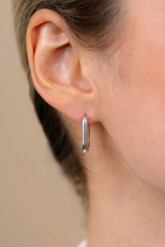 ZINZI zilveren luxe oorringen 18x3mm ovale vorm ZIO2222