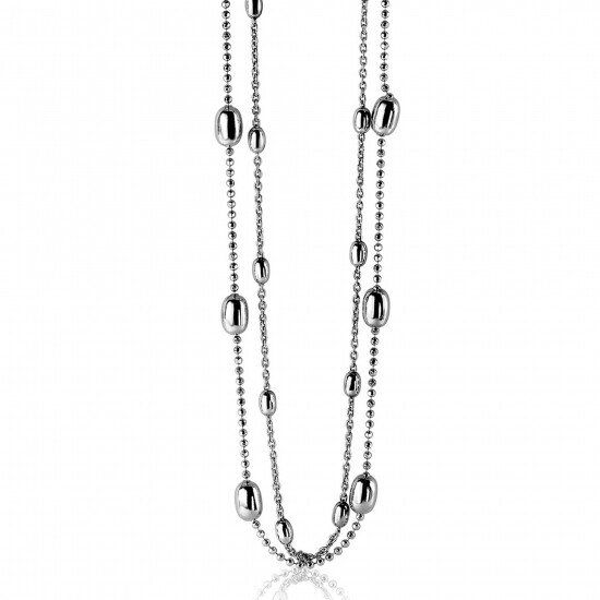 Zinzi zilveren fantasie ketting 42-45cm ZIC1191 