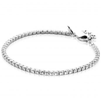 Köp Kvinnans Armband Pigsa - A I Rund Slipad 0.18 Carat Zirkonia 9k