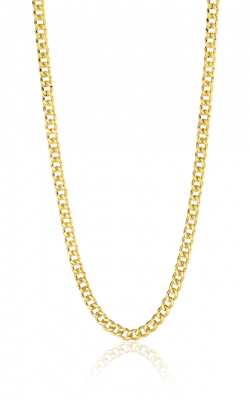 ZINZI Gold 14 karaat gouden gourmet collier 2,2mm breed en lengte 43cm ZGC293