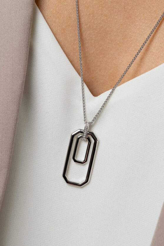 Echt zilver met Zirkonia ketting hangers. | Margaret Designs